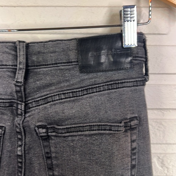 Everlane Dark Gray High Rise Skinny Jeans, Women Size 28 Tall - Picture 5 of 8